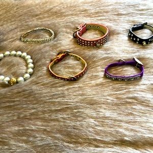 Sparkly collar collection, XS